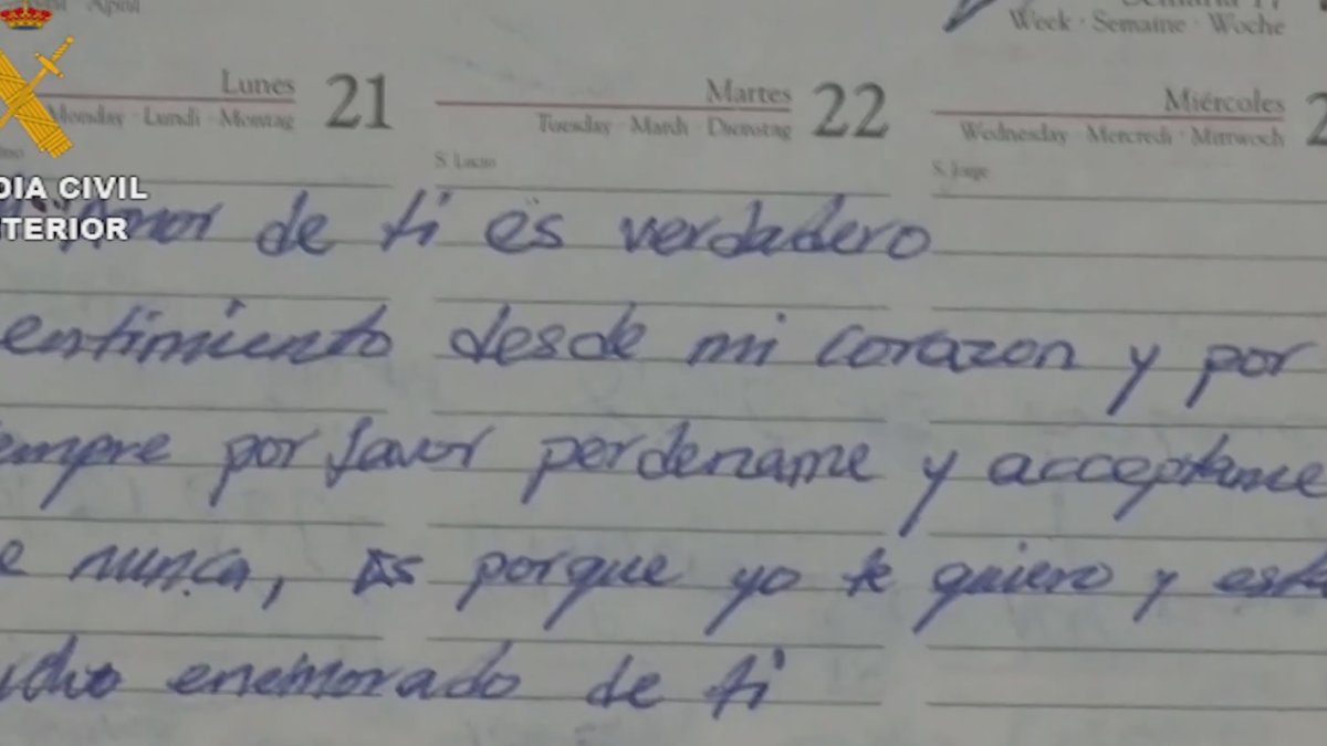 Material decomissat als detinguts.