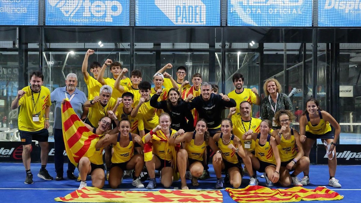 Plata i bronze per a Catalunya a l'Estatal de pàdel