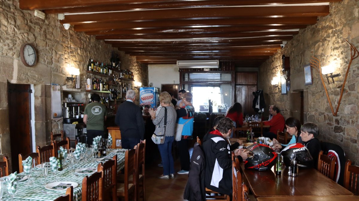 Interior de l’Hostal de Pinós, nou Solete de la Guía Repsol.