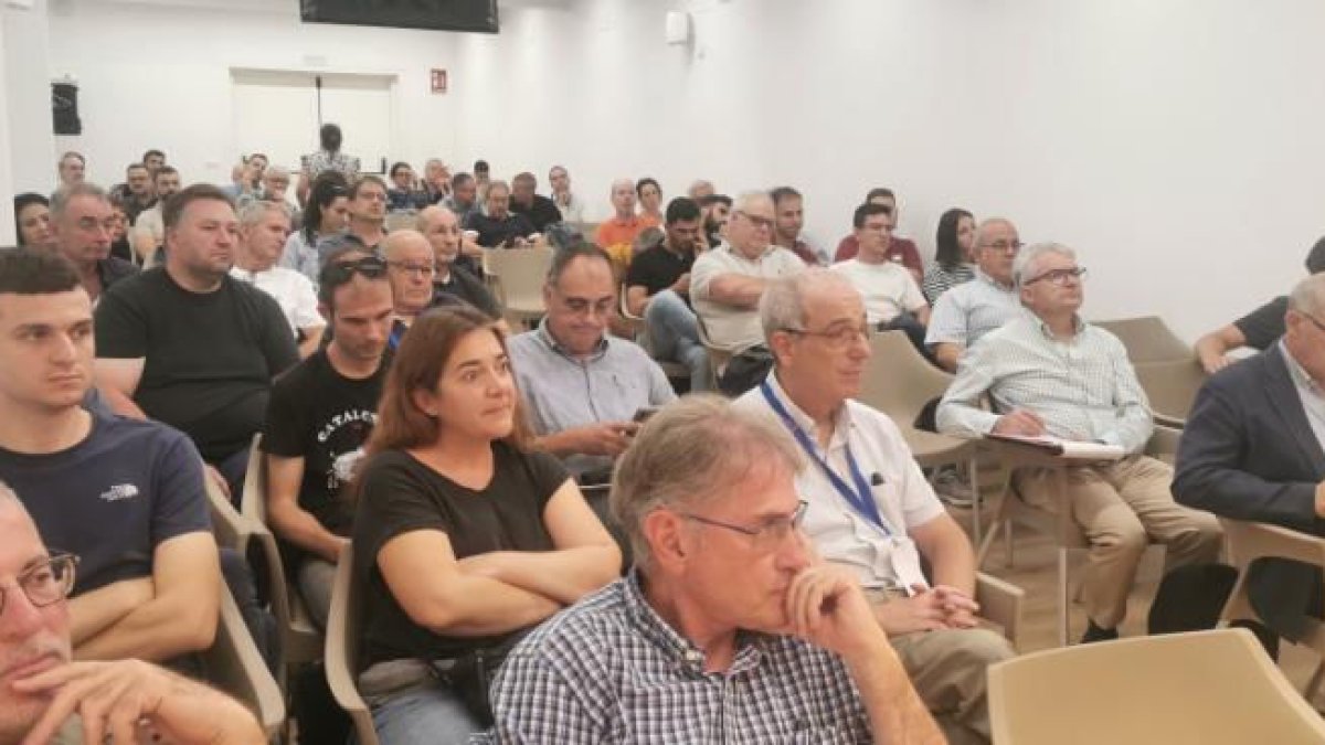 Asistentes a la jornada técnica organizada por la conselleria de Agricultura. - M.M.