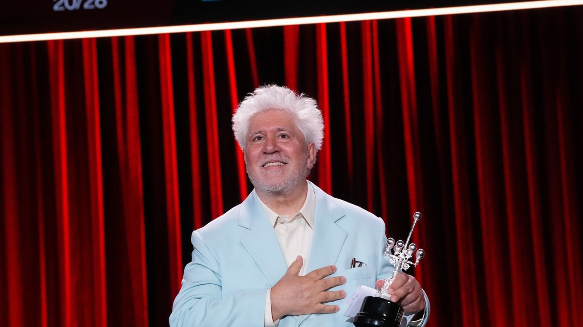 El director va recollir ahir el Premi Donostia del festival. - EUROPA PRESS