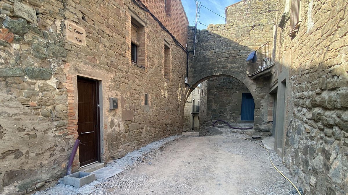 La actuación en la calle Pelai de Pelagalls. - X.S.