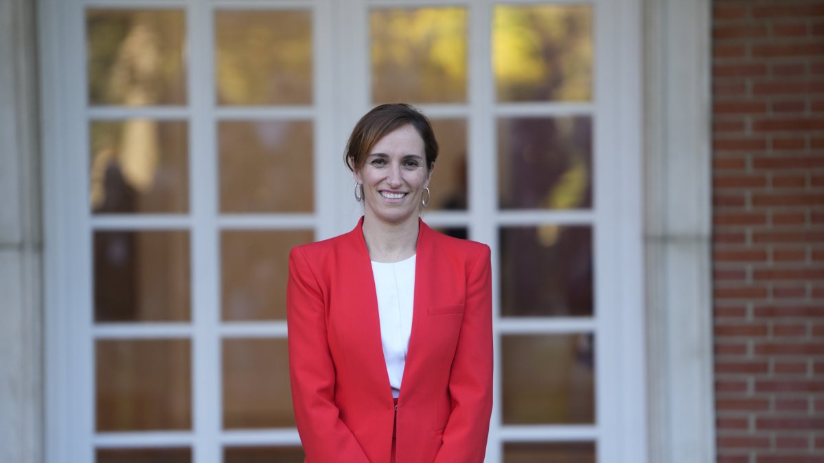 La ministra de Sanidad, Mónica García, en una imagen de archivo