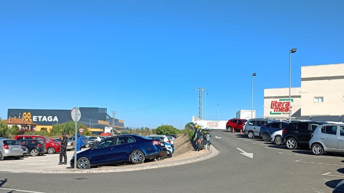 Una càrnia i una empresa del metall als afores de Binèfar. - E.B.D.