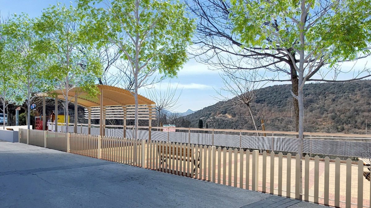 Imagen virtual del proyecto de mejora de la plaza de El Rastrillo.