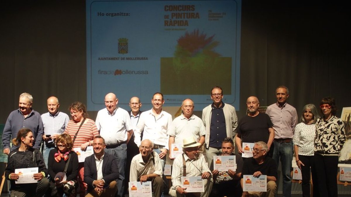 L’entrega de premis, diumenge passat. - FIRA DE MOLLERUSSA