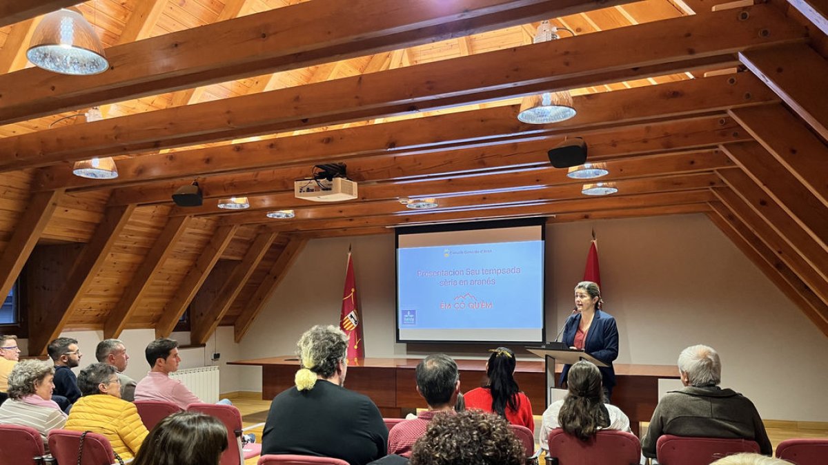 La presentación de la 5ª entrega de ‘Èm çò qu’èm’ fue ayer. - LLEIDA TELEVISIÓ