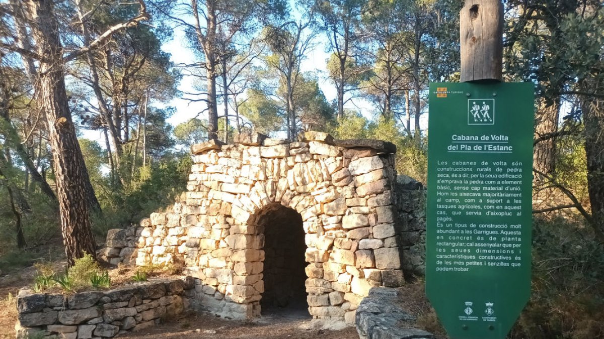 Una de las construcciones que se han señalizado. - A.T./SINDICAT