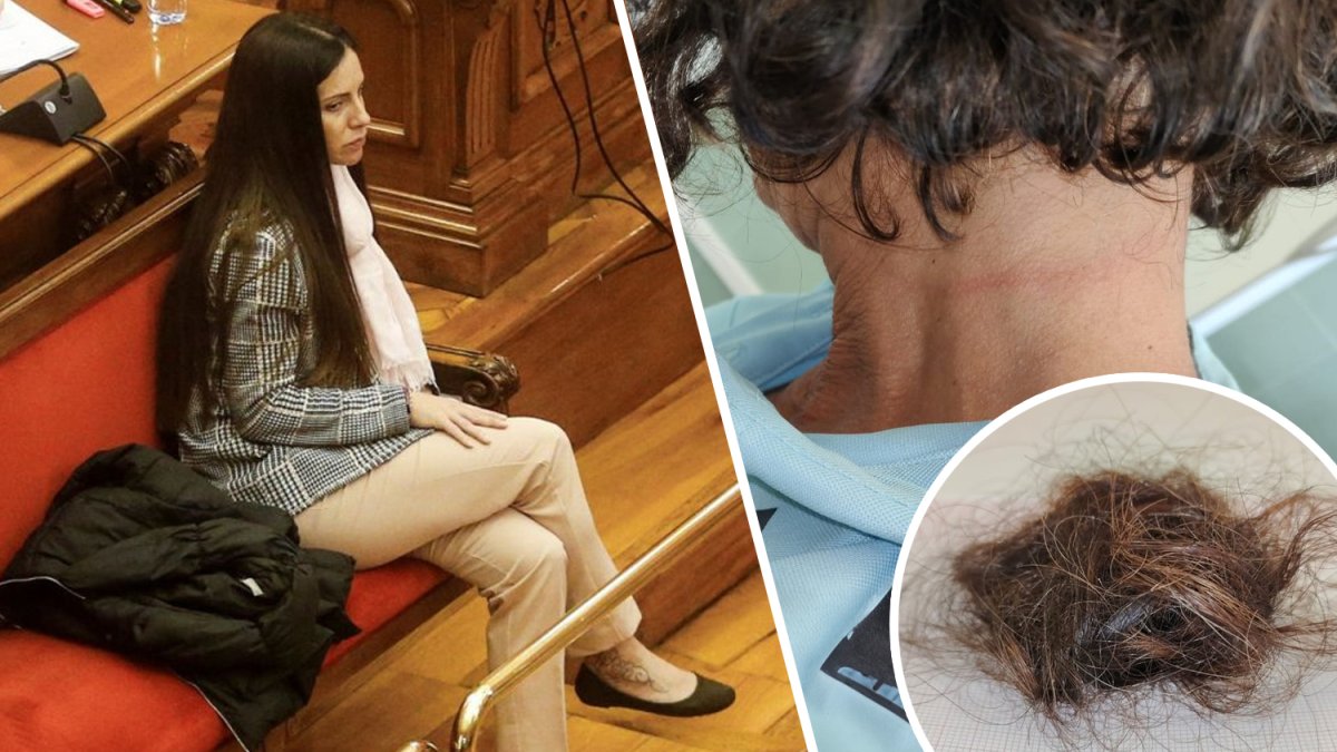 Rosa Peral durant el judici a l’Audiència de Barcelona.