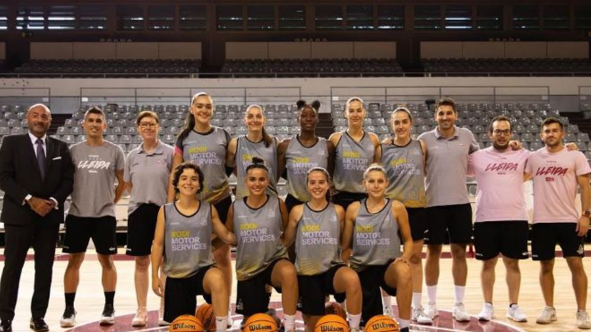 La plantilla del Robles Lleida.