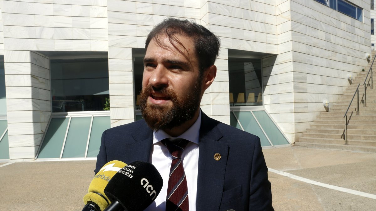 L'advocat de la família de la menor de Fondarella, Anton Verdeny.