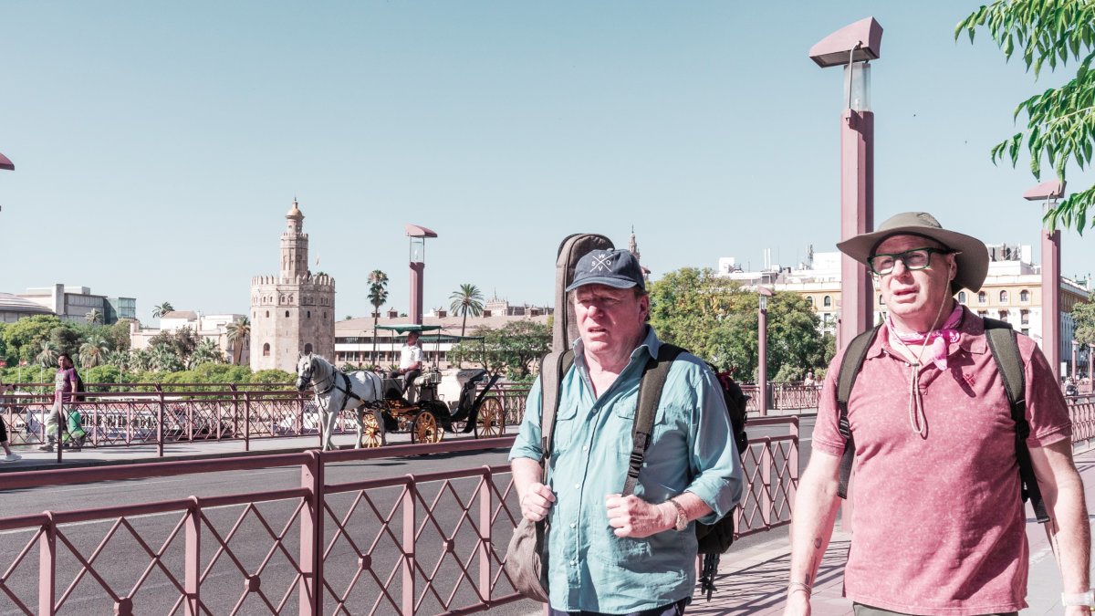 César Cadaval (izquierda), y Jorge Cadaval (derecha).