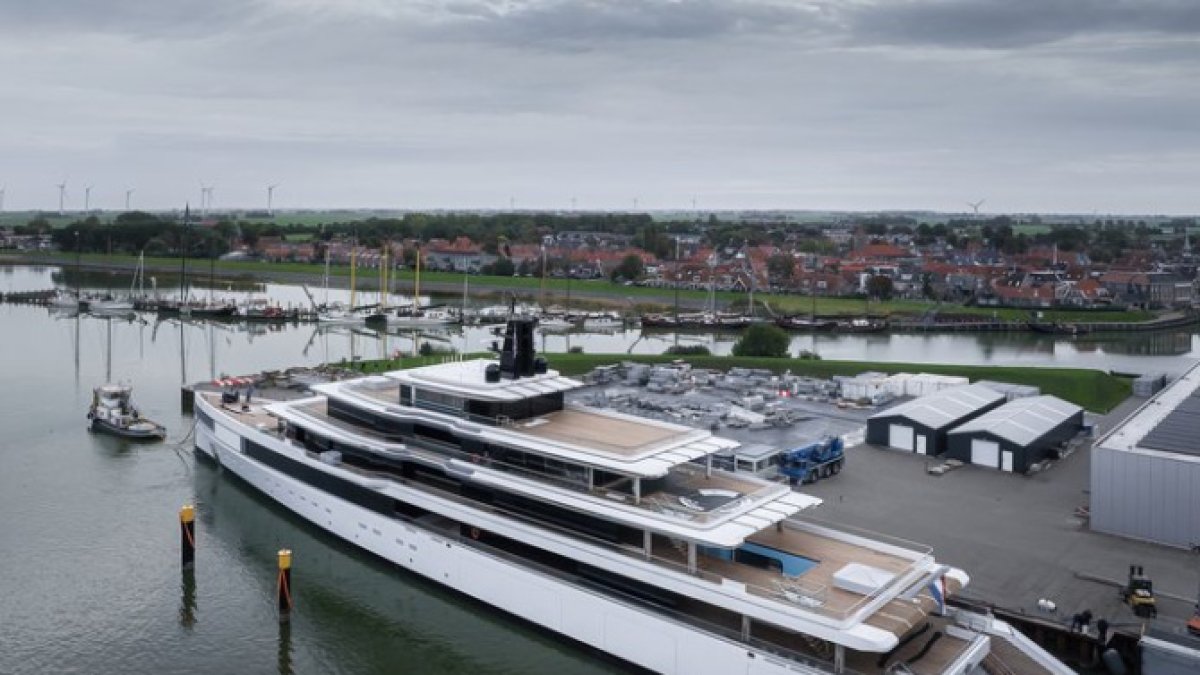 Imagen del yate de lujo Ulysses.