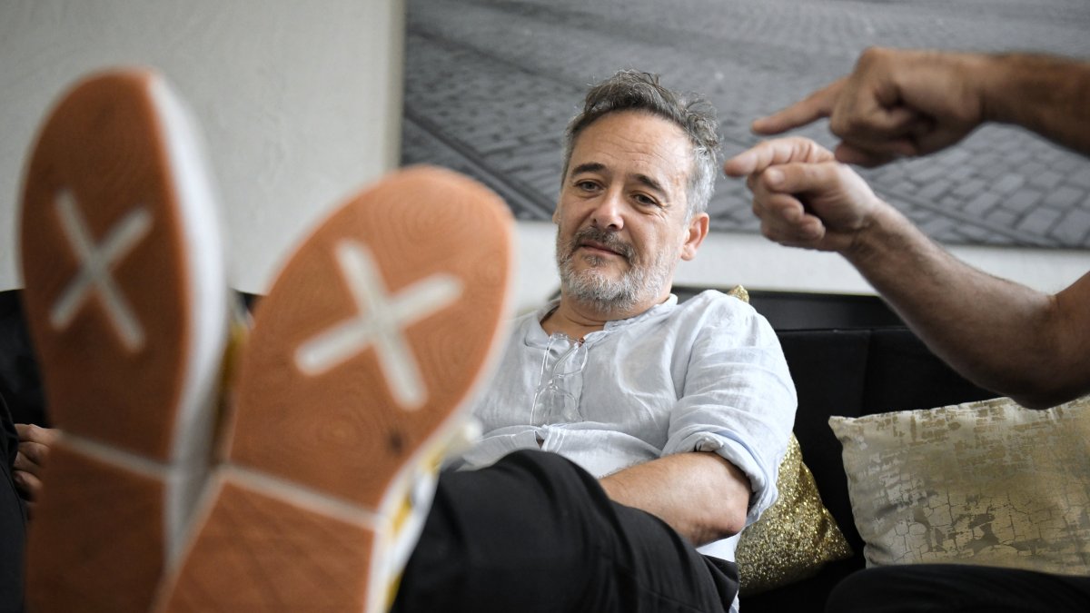 Santi Balmes, durante la entrevista.