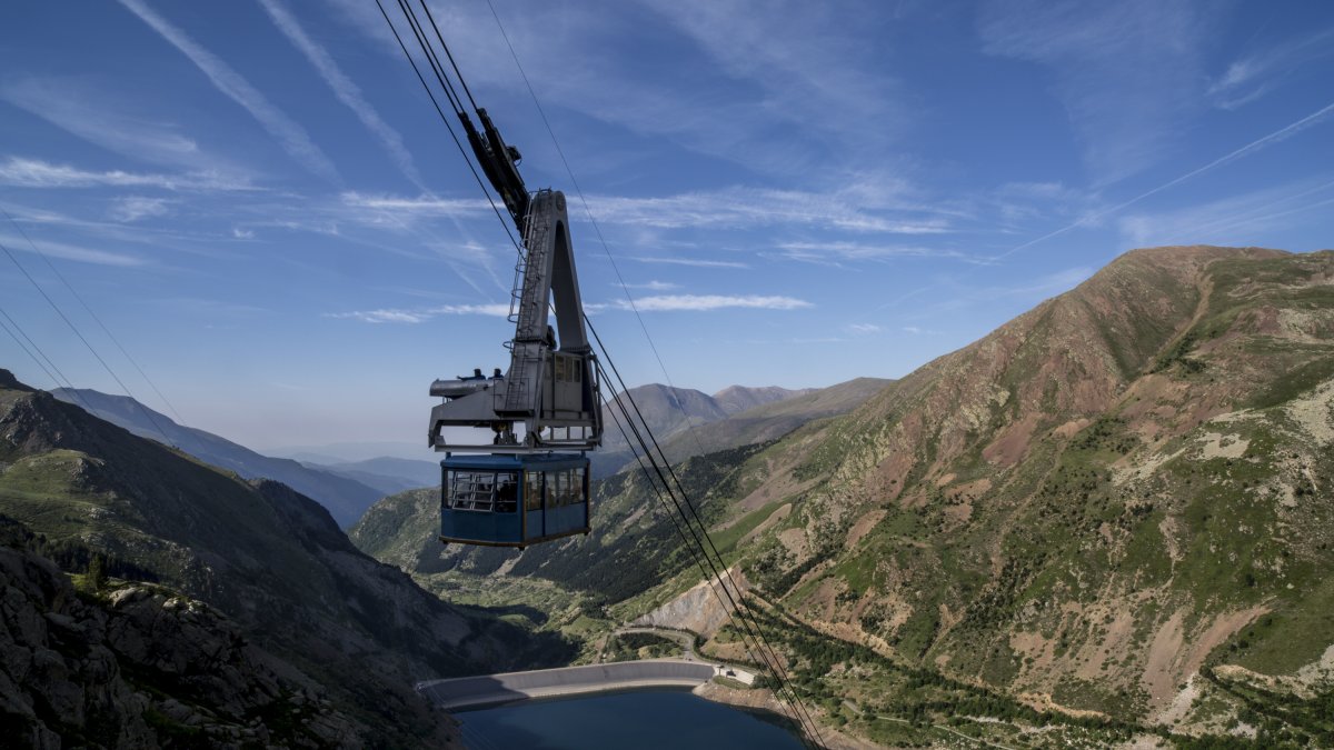 El teleférico de la Vall Fosca.