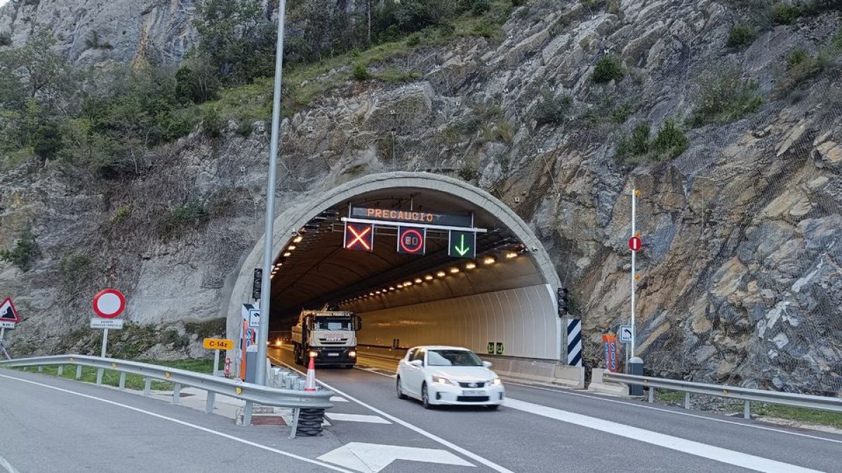 Territori hi va normalitzar la velocitat a primera hora d’ahir. - C. SANS