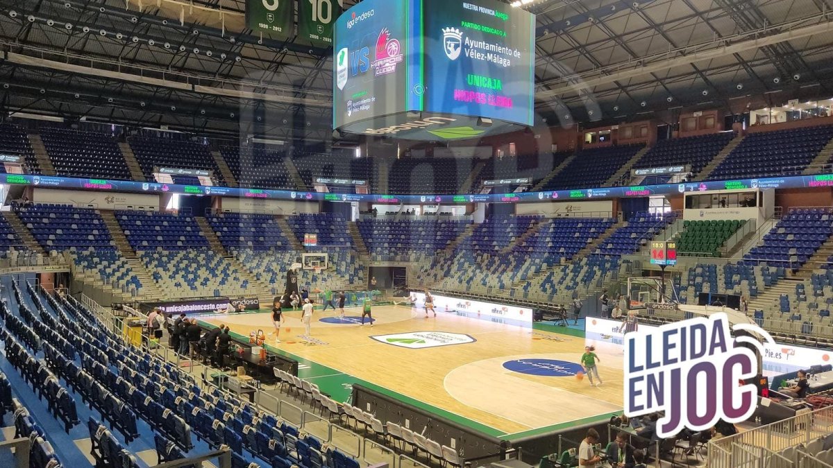 Derrota del Hiopos Lleida contra el Unica Malaga