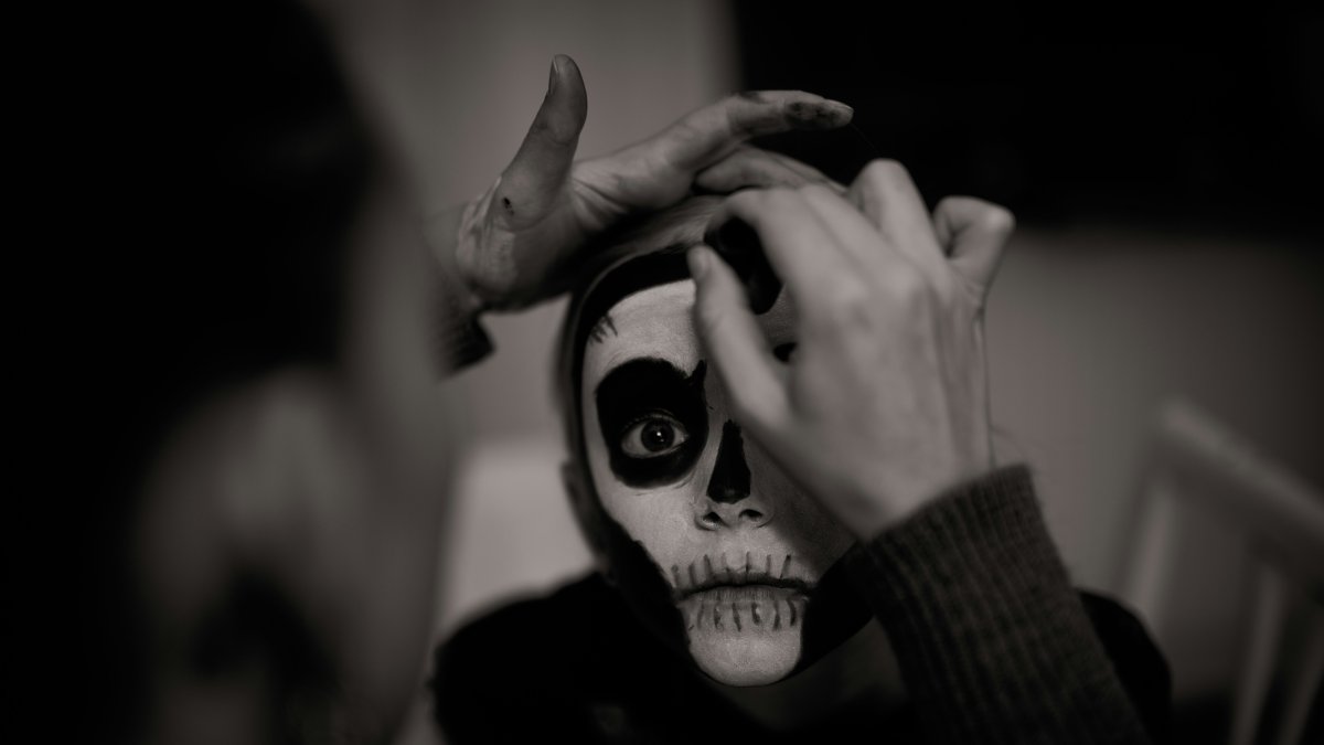 Imatge d’arxiu d’una persona disfressada a Halloween.