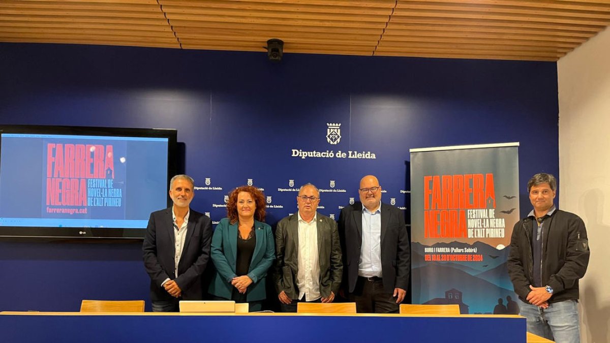 Presentació ahir del festival a la diputació de Lleida. - MARC CODINAS