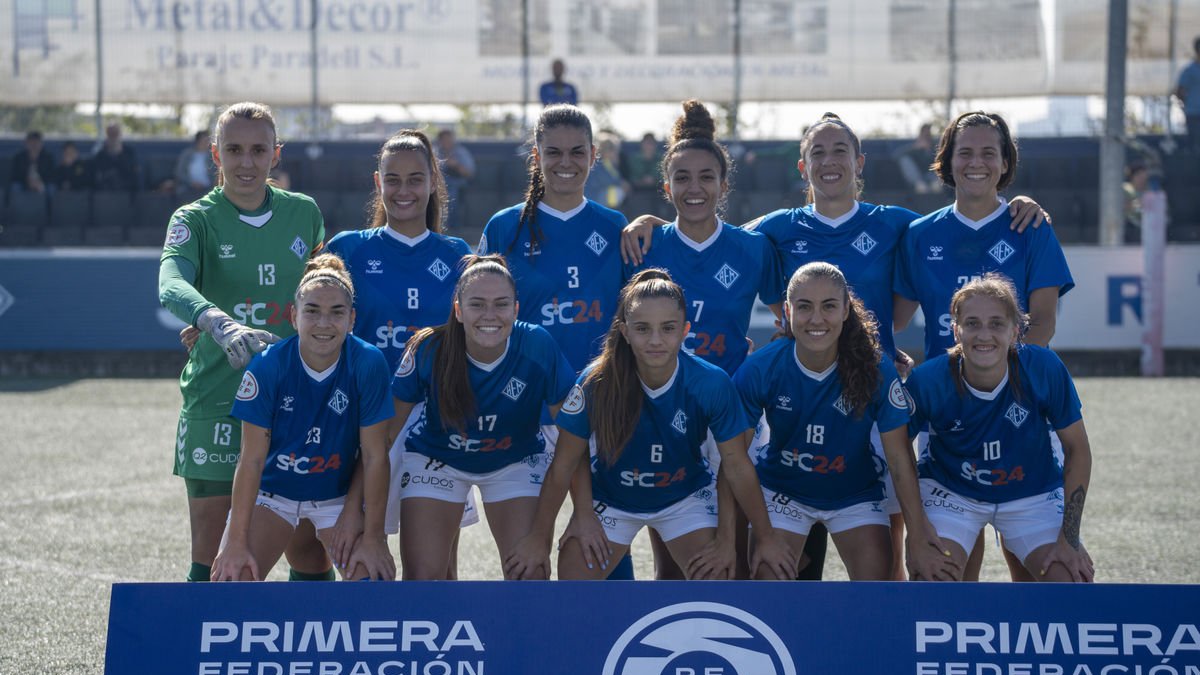 Formació inicial de l’AEM diumenge passat contra el Getafe. - PAU PASCUAL