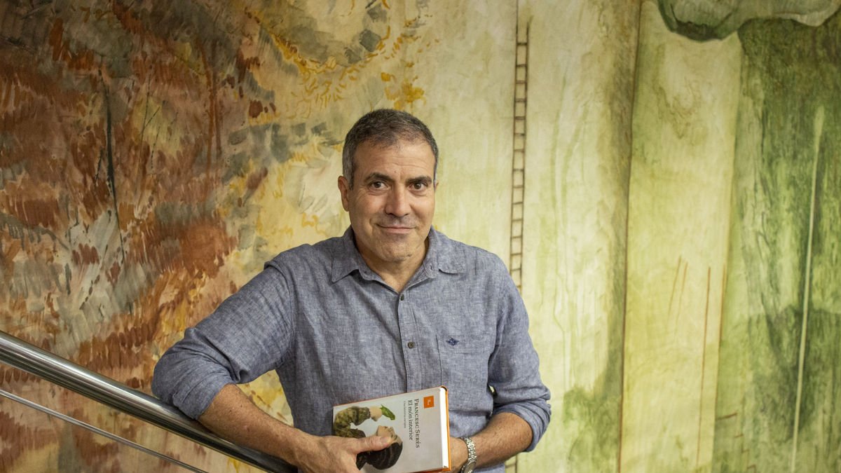 L’escriptor de Saidí Francesc Serés, autor d’‘El món interior’. - ROGER BARRAGÁN