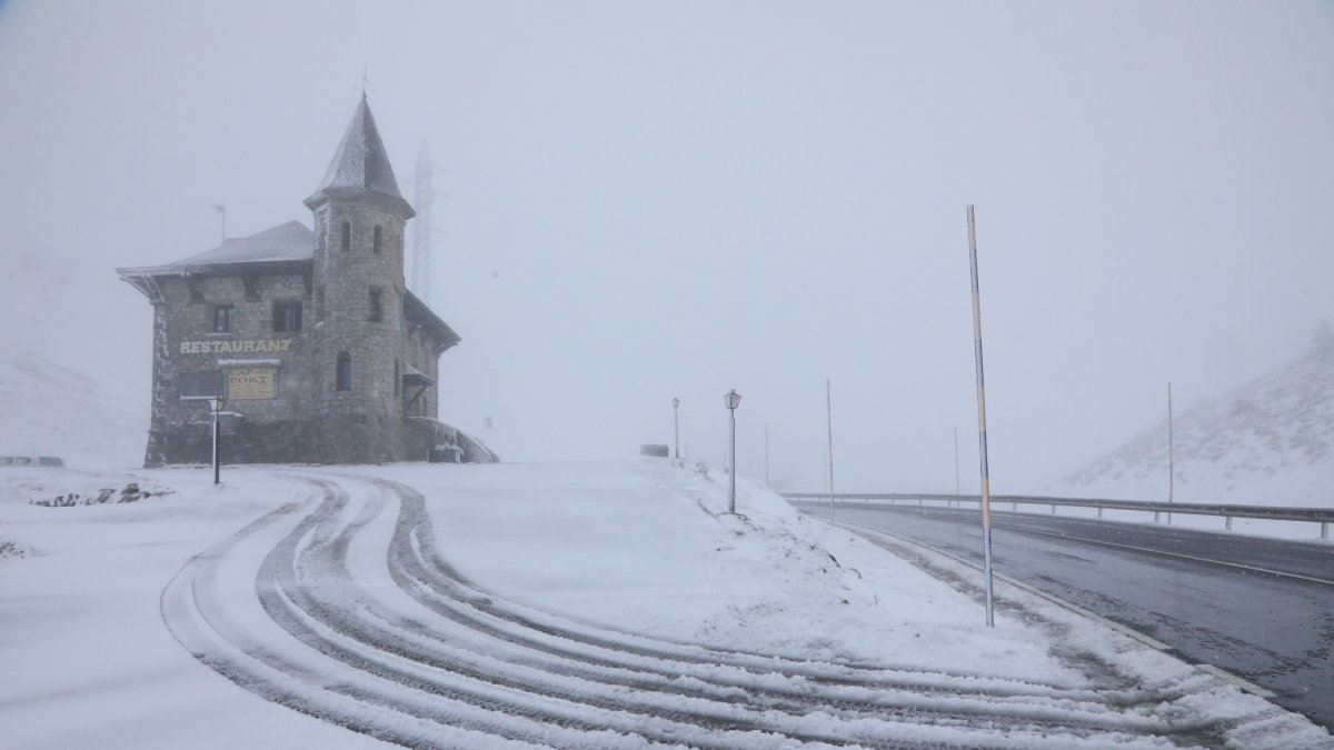 Primera nevada al Pirineu de Lleida