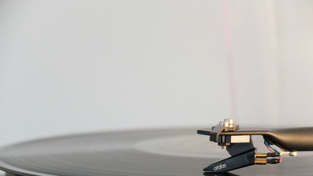 Imagen de archivo de un reproductor de vinilos.