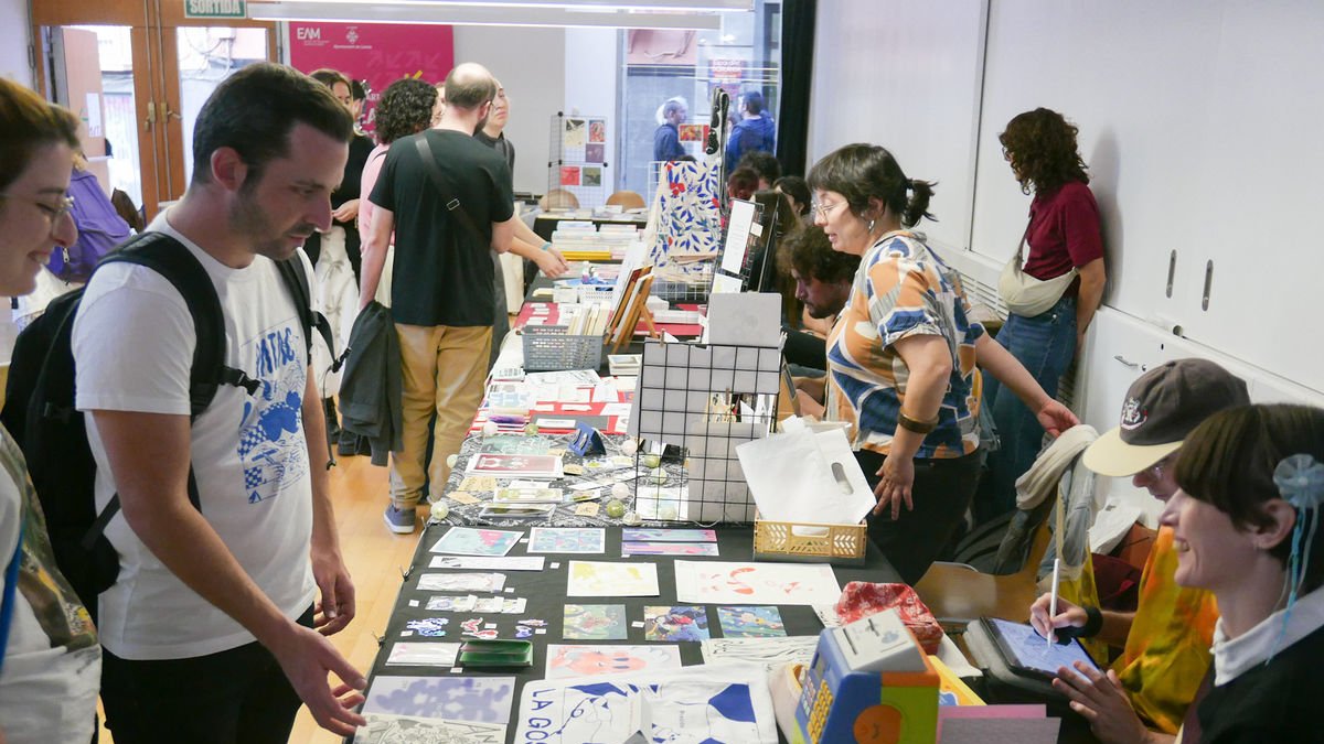 El festival se celebró en la Escola d’Art Leandre Cristòfol. - JAUME BARRULL