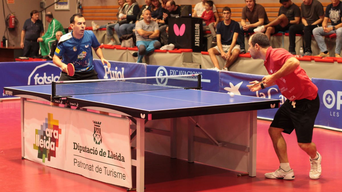 Marc Duran, en uno de los dos partidos que disputó ayer ante el Arteal Santiago. - CTT BORGES