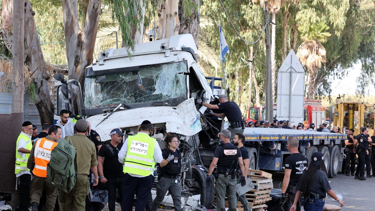 El incidente se produjo cerca de una base militar al norte de Tel Aviv. - EFE