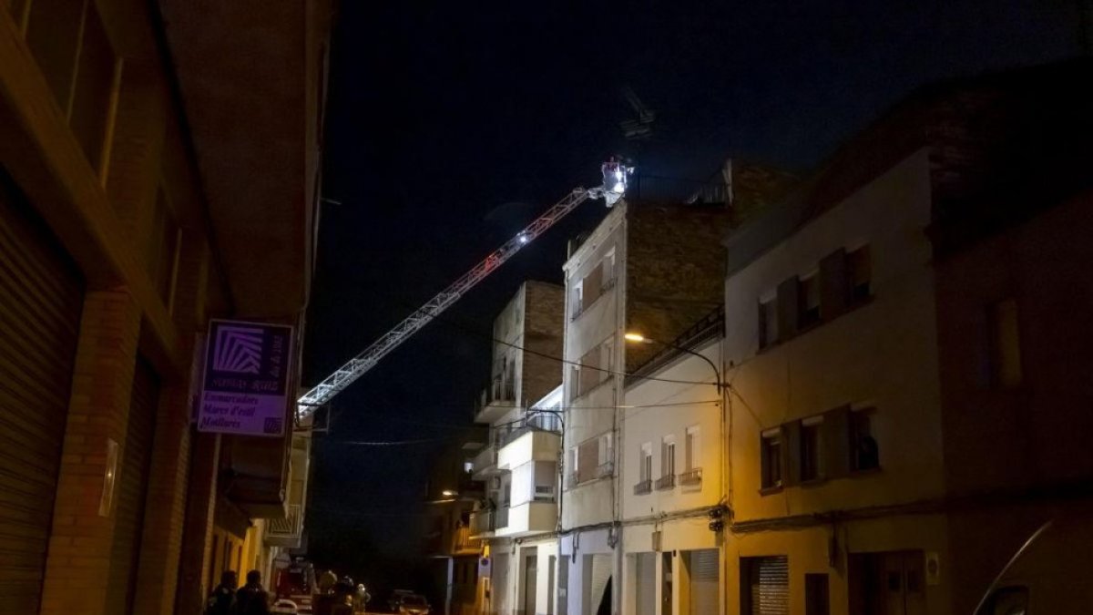 Ensorrament d'una casa al Secà de Sant Pere