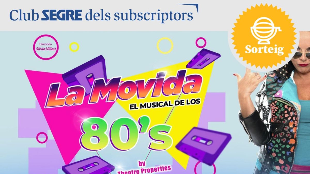 Musical dels 80's organitzat per La Traca Events