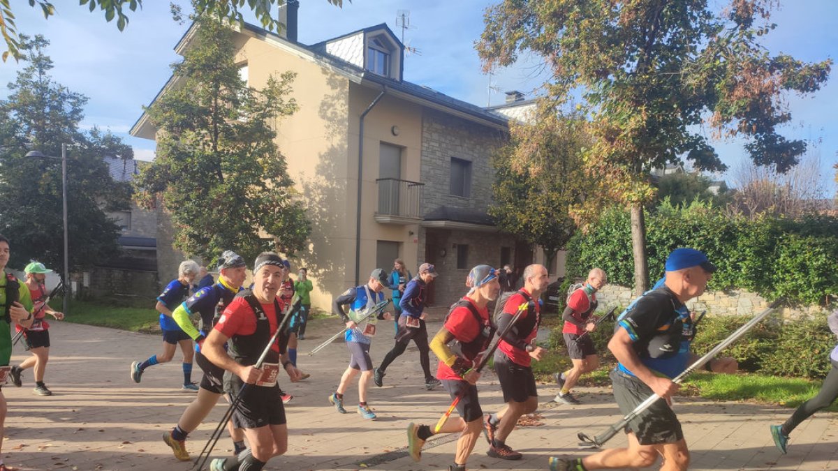 Un moment de la Travessa Transfronterera.