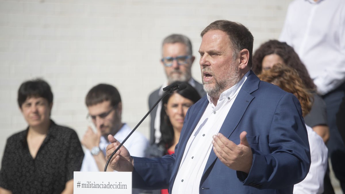 Oriol Junqueras se presenta, a priori, como el candidato que tendría más posibilidades. - EFE/MARTA PÉREZ
