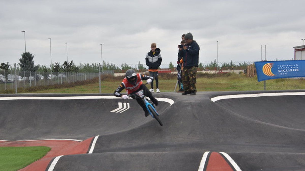 Imagen de uno de los competidores durante el fin de semana.