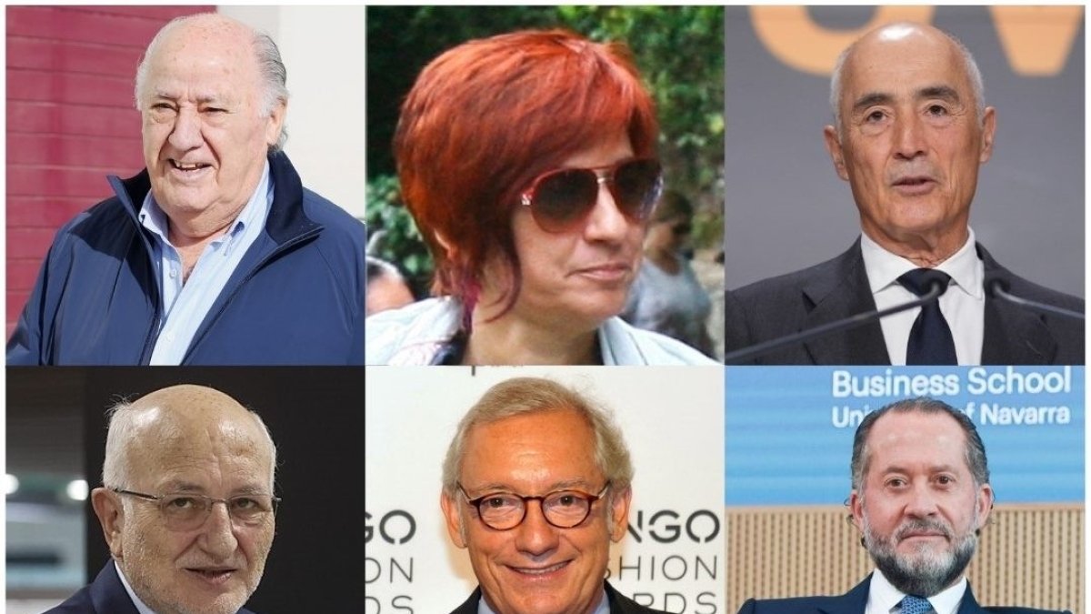 Amancio Ortega y su hija Sandra, Rafael del Pino, Juan Roig Alfonso e Isak Andik se sitúan como las cinco grandes fortunas españolas, según el ránking de la lista de 'Los 100 españoles más ricos' de Forbes España.
