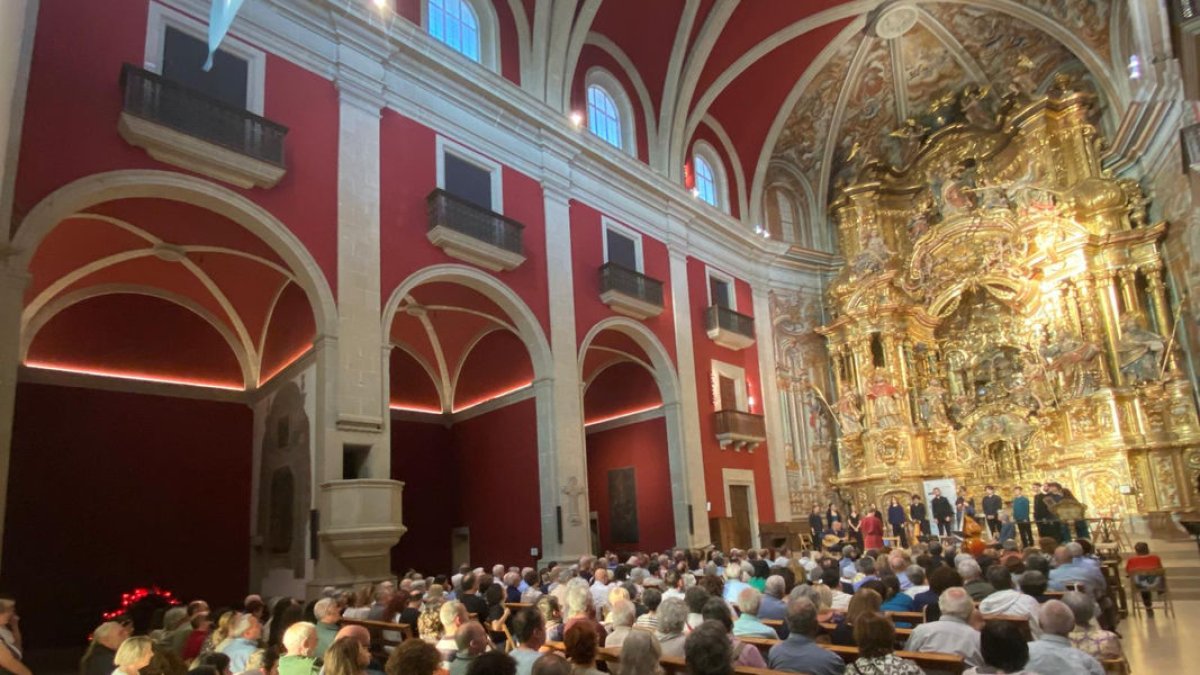 Un dels concerts que es van organitzar dins de l’Espurnes Barroques. - A.R.