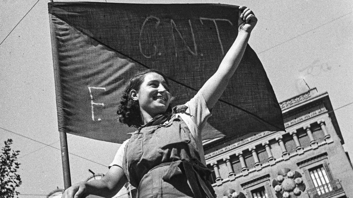 La icònica foto d’Anita Garbín, feta per Antoni Campañà. - ANTONI CAMPAÑÀ / 3CAT