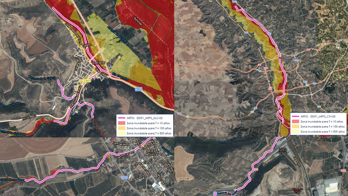 Cinca, Alcanadre i barrancs sumen 23 km inundables - E.BAYONA