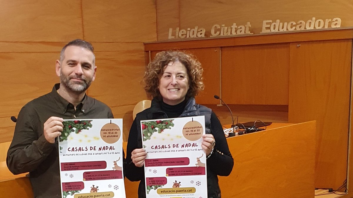 Acto de presentación de los Casals de Nadal. - AJUNTAMENT DE LLEIDA