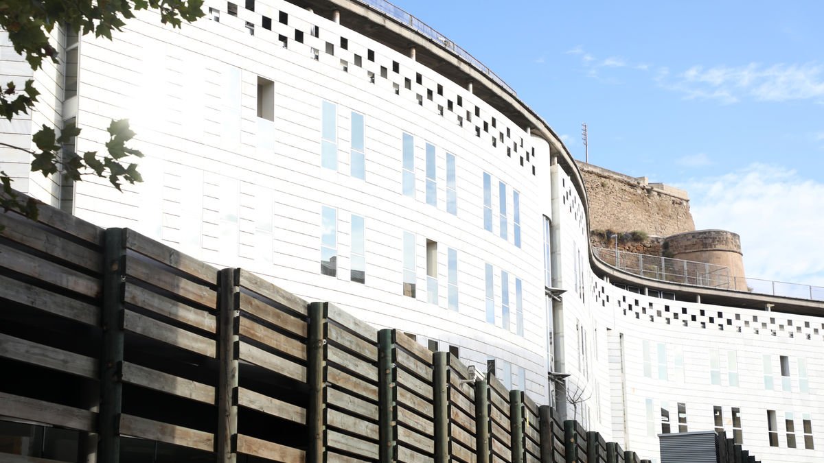 Imatge de l’edifici judicial del Canyeret.