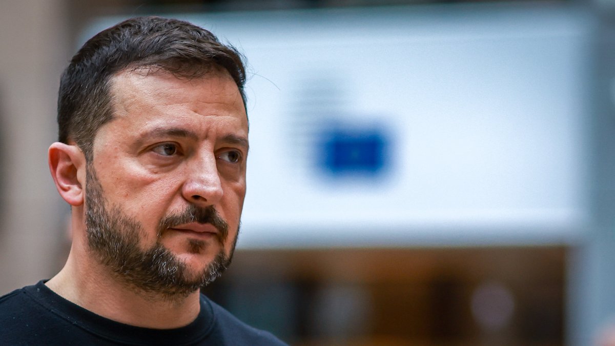 El presidente de Ucrania, Volodímir Zelenski, en una imagen de archivo.