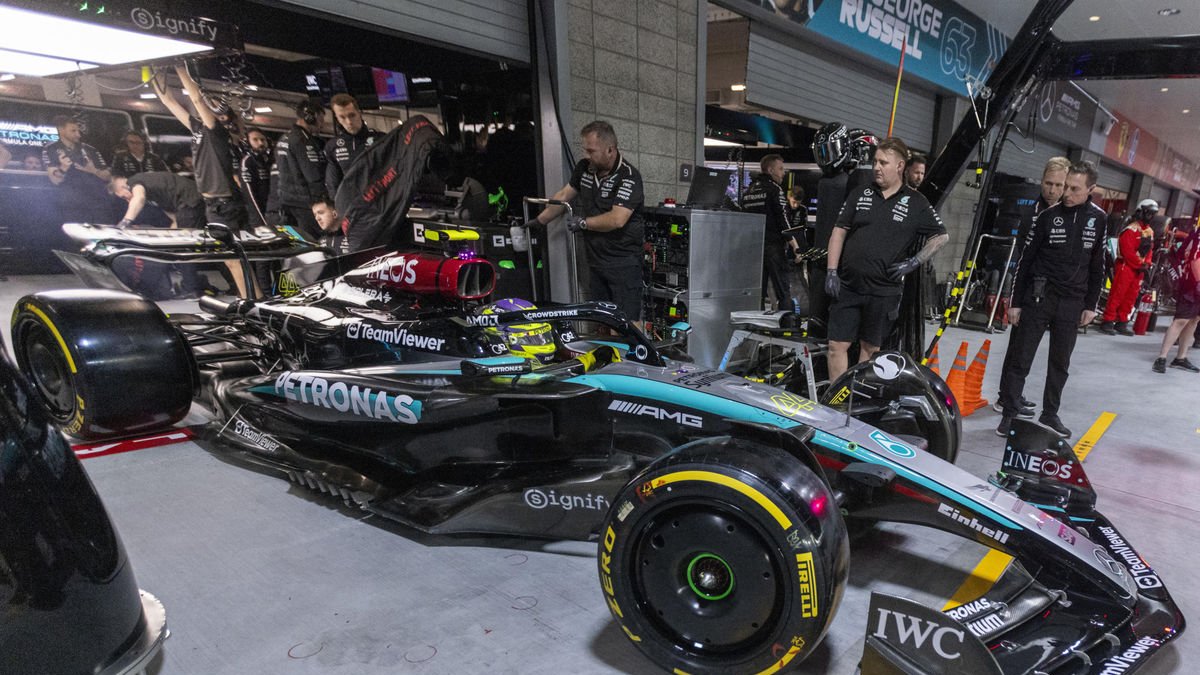 Lewis Hamilton va dominar els primers entrenaments. - EFE