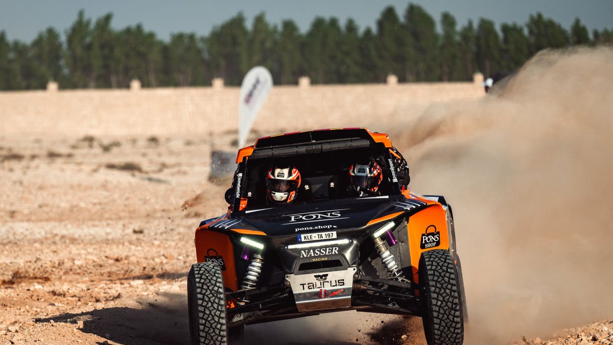 El vehículo de los leridanos Eduard Pons y Jaume Betriu, en una competición de esta temporada. - MEDIAGÉ