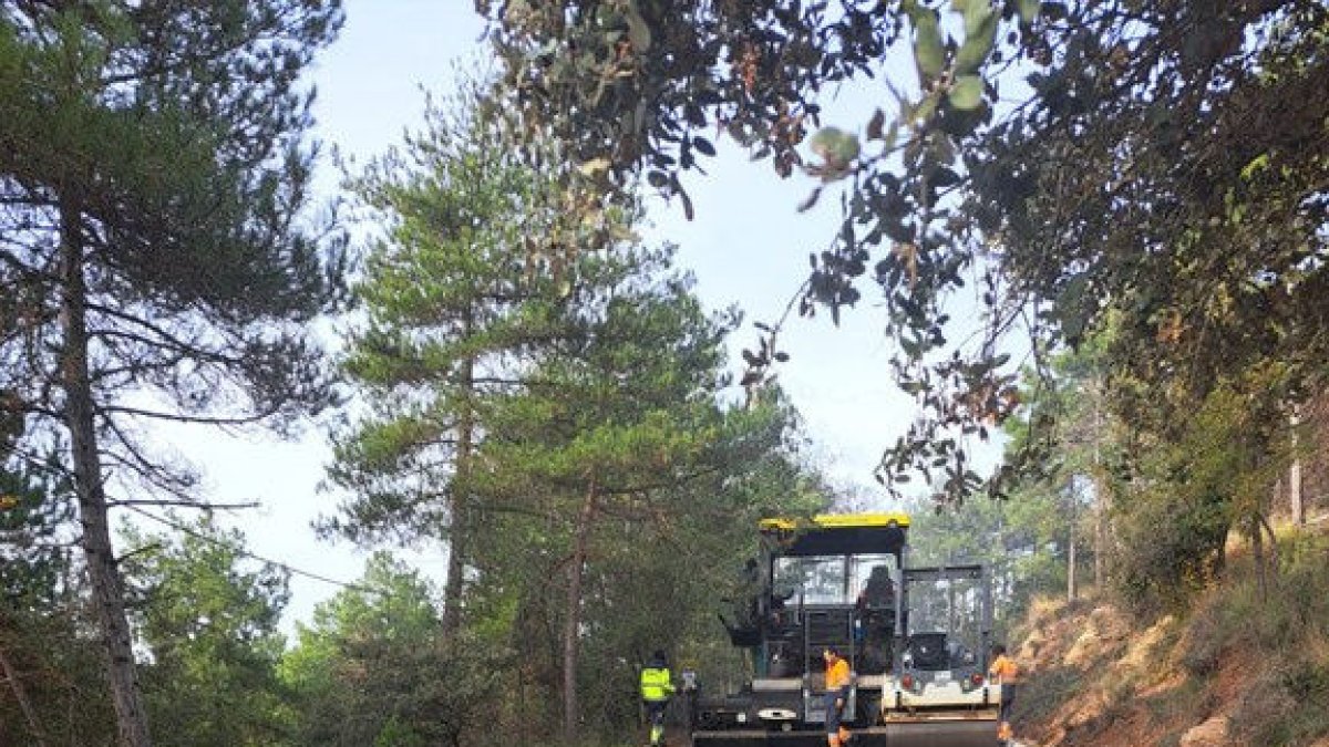 Uno de los caminos que han sido renovados recientemente. - CC SOLSONÈS