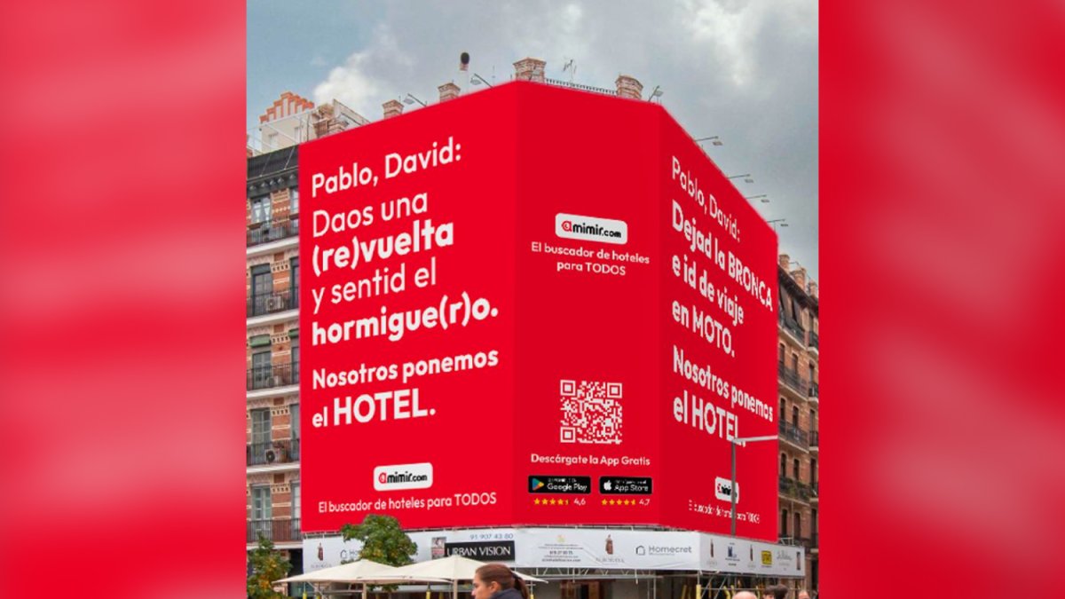 Una plataforma de viajes se une con humor a la polémica entre David Broncano y Pablo Motos