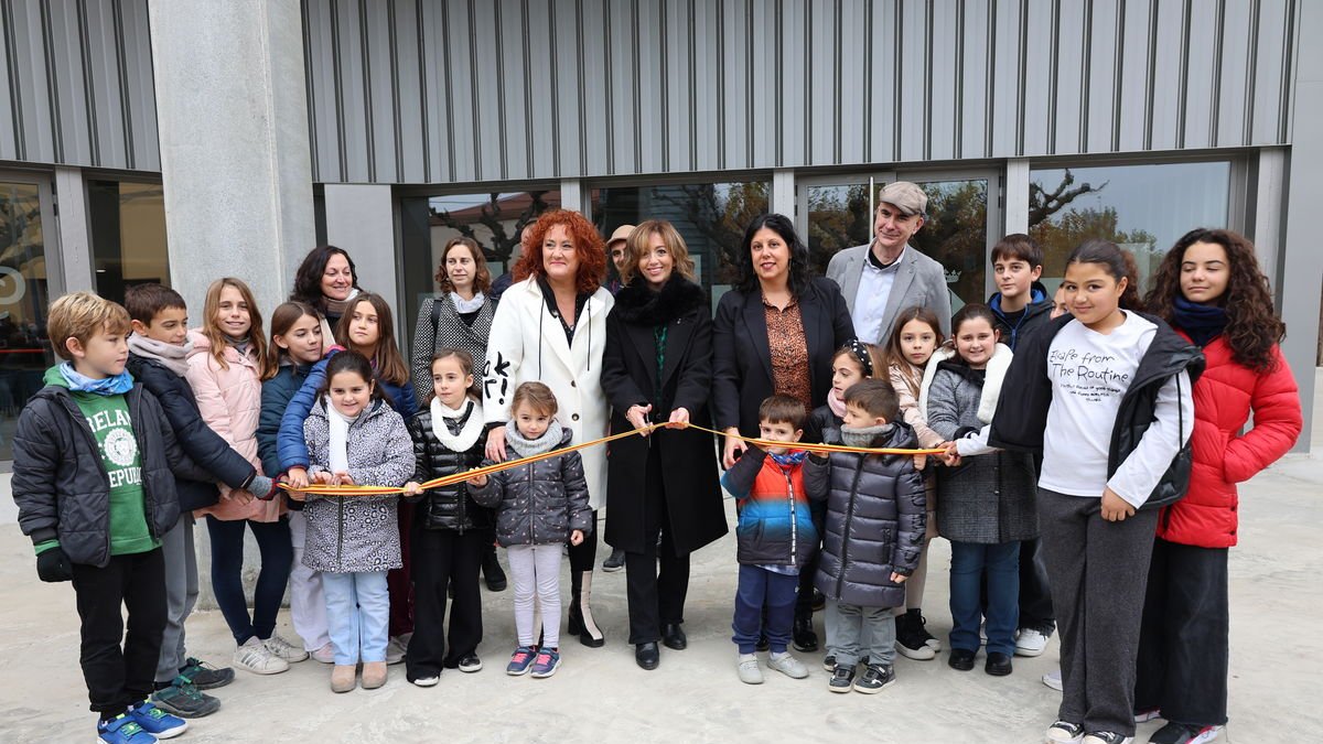 L’acte d’inauguració del nou equipament. - J.GÓMEZ