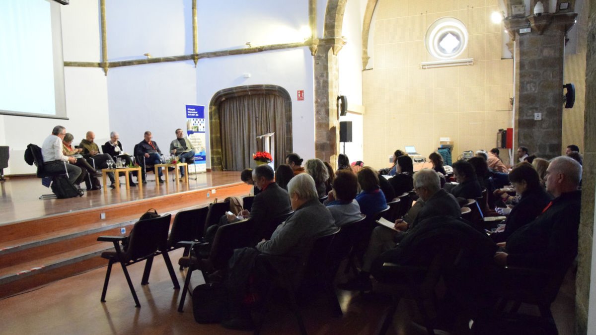 La majoria de les ponències es van celebrar a la sala de Sant Domènec de la Seu. - C. SANS