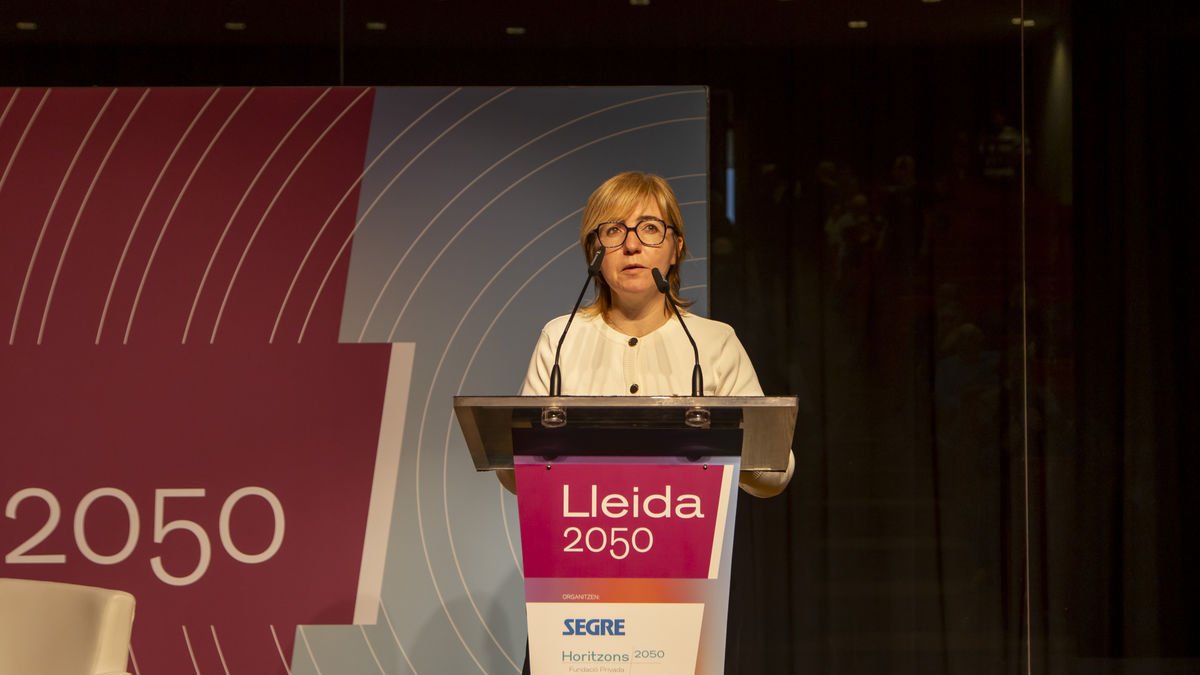 La secretària general d’Agricultura, Cristina Massot. - JORDI ECHEVARRIA