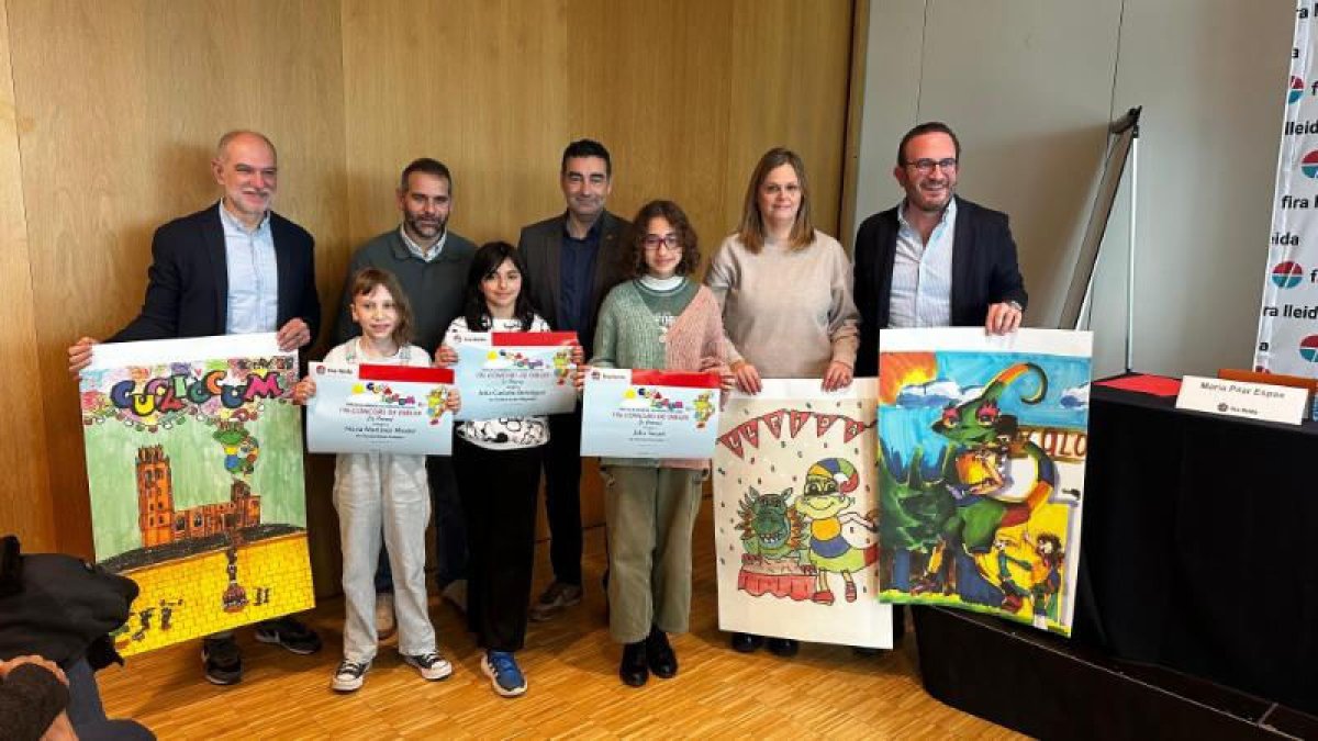 Ganadores del concurso para escoger la imagen del Cucalòcum. - FIRA DE LLEIDA